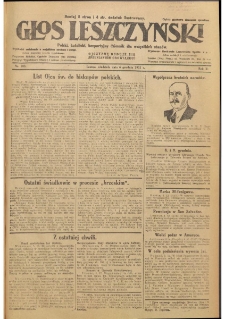 Głos Leszczyński 1931.12.06 R.12 Nr283