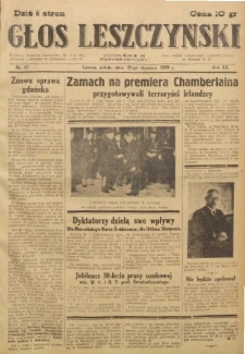 Głos Leszczyński 1939.01.21 R.20 Nr 17