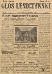 Głos Leszczyński 1939.01.27 R.20 Nr 22