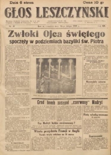 Głos Leszczyński 1939.02.16 R.20 Nr 38