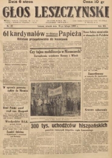 Głos Leszczyński 1939.02.21 R.20 Nr 42