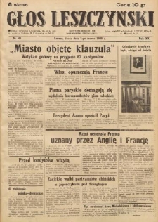Głos Leszczyński 1939.03.01 R.20 Nr 49