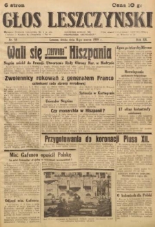 Głos Leszczyński 1939.03.08 R.20 Nr 55
