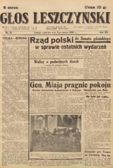 Głos Leszczyński 1939.03.09 R.20 Nr 56