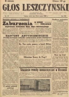 Głos Leszczyński 1939.03.15 R.20 Nr 61