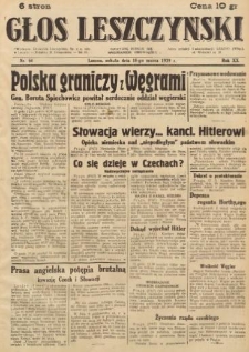 Głos Leszczyński 1939.03.18 R.20 Nr 64