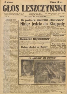 Głos Leszczyński 1939.03.24 R.20 Nr 69