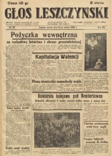 Głos Leszczyński 1939.03.31 R.20 Nr 75
