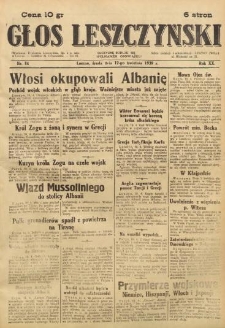 Głos Leszczyński 1939.04.12 R.20 Nr 84