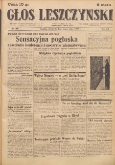 Głos Leszczyński 1939.05.11 R.20 Nr 108