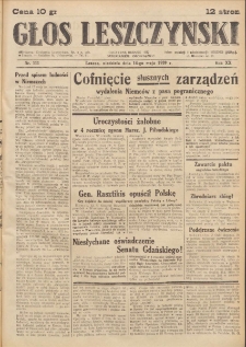 Głos Leszczyński 1939.05.14 R.20 Nr 111