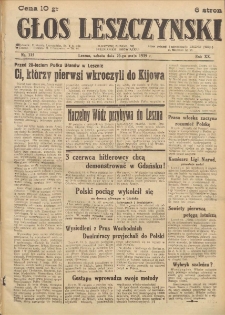Głos Leszczyński 1939.05.20 R.20 Nr 115