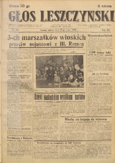 Głos Leszczyński 1939.05.27 R.20 Nr 121