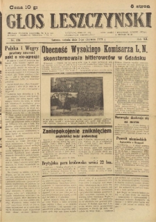 Głos Leszczyński 1939.06.03 R.20 Nr 126