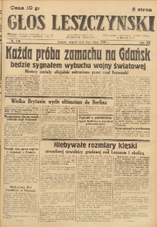 Głos Leszczyński 1939.07.04 R.20 Nr 150