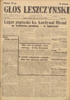 Głos Leszczyński 1939.08.01 R.20 Nr 174