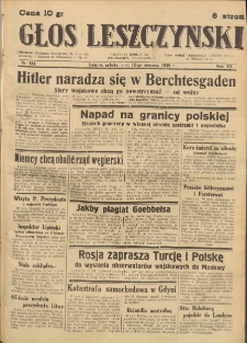 Głos Leszczyński 1939.08.12 R.20 Nr 184