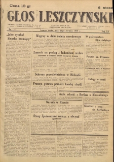 Głos Leszczyński 1939.08.23 R.20 Nr 192