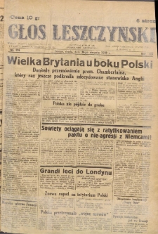 Głos Leszczyński 1939.08.30 R.20 Nr 198