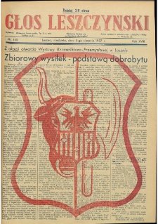 Głos Leszczyński 1937.08.08 R.18 Nr180