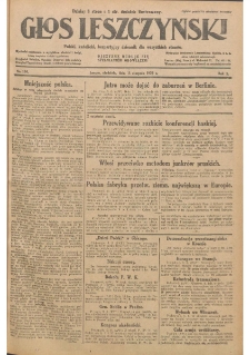 Głos Leszczyński 1929.08.11 R.10 Nr184