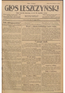 Głos Leszczyński 1929.08.20 R.10 Nr190