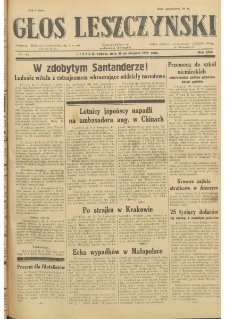 Głos Leszczyński 1937.08.28 R.18 Nr197