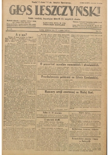 Głos Leszczyński 1929.09.22 R.10 Nr219