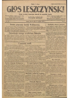Głos Leszczyński 1929.09.26 R.10 Nr222