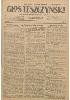 Głos Leszczyński 1929.09.28 R.10 Nr224