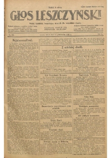 Głos Leszczyński 1929.10.15 R.10 Nr238