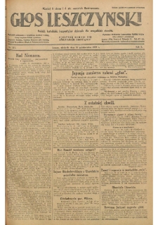 Głos Leszczyński 1929.10.20 R.10 Nr243