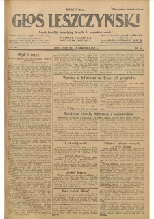 Głos Leszczyński 1929.10.22 R.10 Nr244