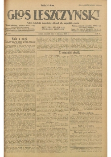 Głos Leszczyński 1929.11.14 R.10 Nr263