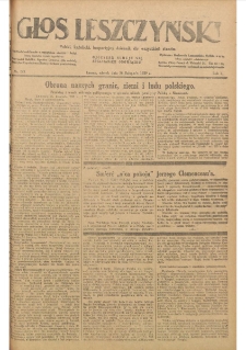 Głos Leszczyński 1929.11.26 R.10 Nr273