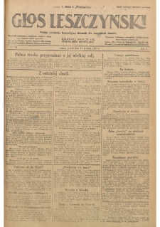 Głos Leszczyński 1929.12.13 R.10 Nr288