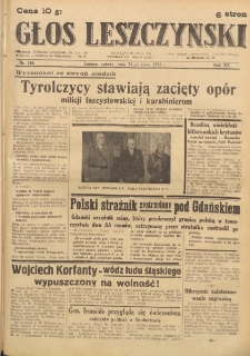Głos Leszczyński 1939.07.22 R.20 Nr 166