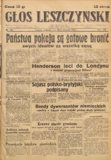 Głos Leszczyński 1939.08.26 R.20 Nr 196