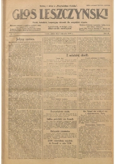 Głos Leszczyński 1930.01.03 R.11 Nr2