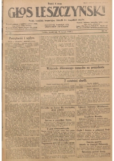 Głos Leszczyński 1930.01.28 R.11 Nr22