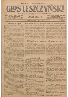 Głos Leszczyński 1930.02.09 R.11 Nr33