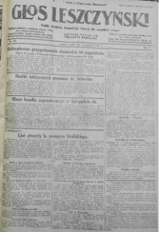 Głos Leszczyński 1929.12.24 R.10 Nr297