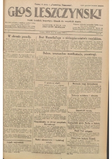 Głos Leszczyński 1930.03.15 R.11 Nr62