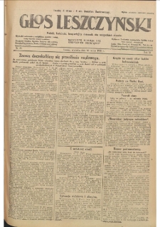 Głos Leszczyński 1930.03.16 R.11 Nr63