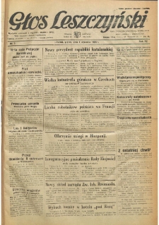 Głos Leszczyński 1934.01.05 R.15 Nr3