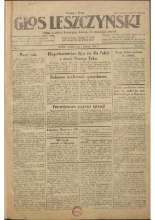 Głos Leszczyński 1933.01.01 R.14 Nr1