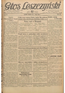 Głos Leszczyński 1934.05.01 R.15 Nr99