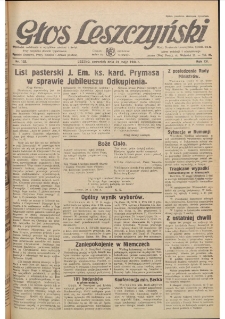 Głos Leszczyński 1934.05.31 R.15 Nr122