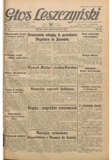 Głos Leszczyński 1934.06.26 R.15 Nr143