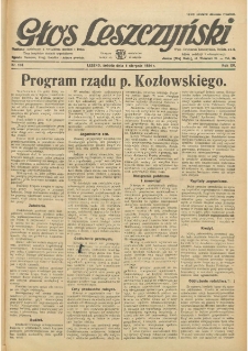 Głos Leszczyński 1934.08.04 R.15 Nr176